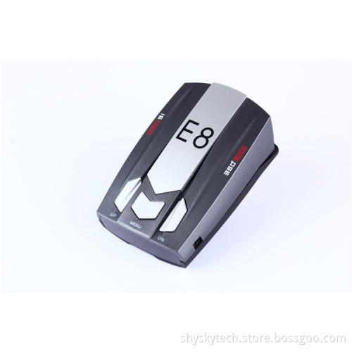 E8 Car Detector 360° Russian /English Voice Anti Radar Detector With LED Display